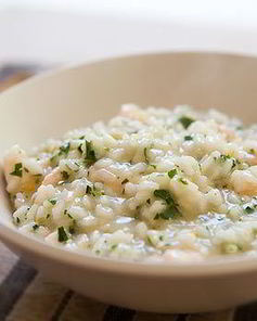 Ризотто со спаржей