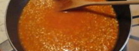 ризотто в баклажане. Шаг 3