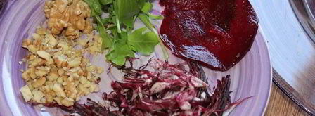 свекольный ризотто с цикорием. Шаг 12