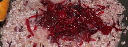 свекольный ризотто с цикорием. Шаг 10