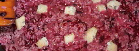 свекольный ризотто с цикорием. Шаг 11