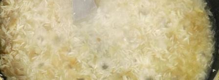 зеленое ризотто. Шаг 3