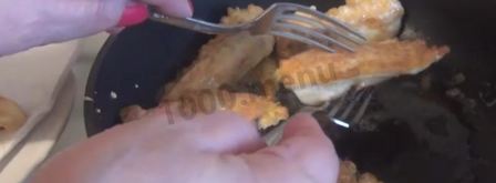 филе хека в кляре. Шаг 13