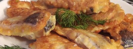 филе хека в кляре. Шаг 14