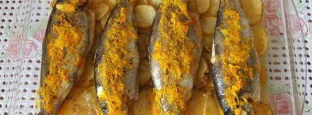 форель запеченая с картофелем. Шаг 6