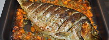 карп, запеченный целиком. Шаг 6