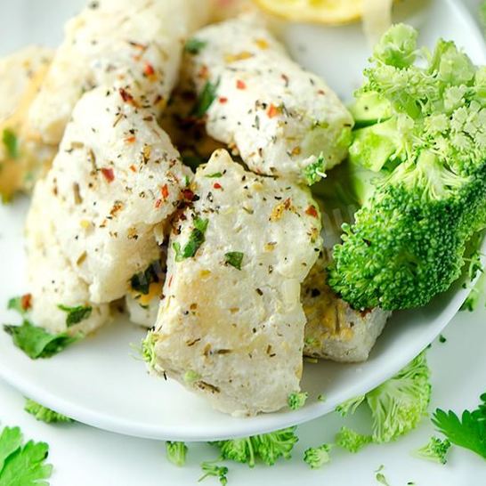 Рецепт хека в сметане