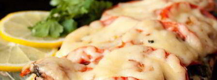 лосось с маслинами и томатами. Шаг 8