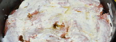 лосось, запеченный под овощной подушкой. Шаг 5