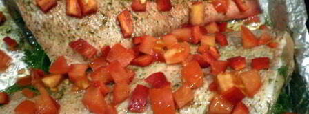 морской окунь в средиземноморском стиле. Шаг 4