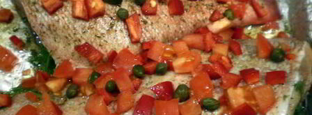 морской окунь в средиземноморском стиле. Шаг 5