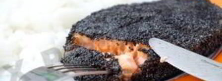 рыба в маке с нежным рисом. Шаг 5