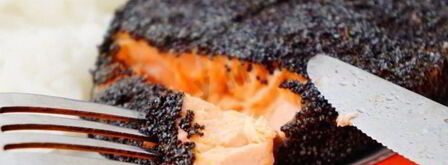 рыба в маке с нежным рисом. Шаг 6