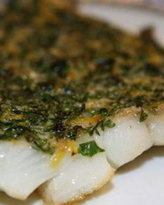 Рыба в пармезановой корочке