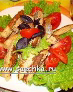 Рыбка жареная Пьяный лосось