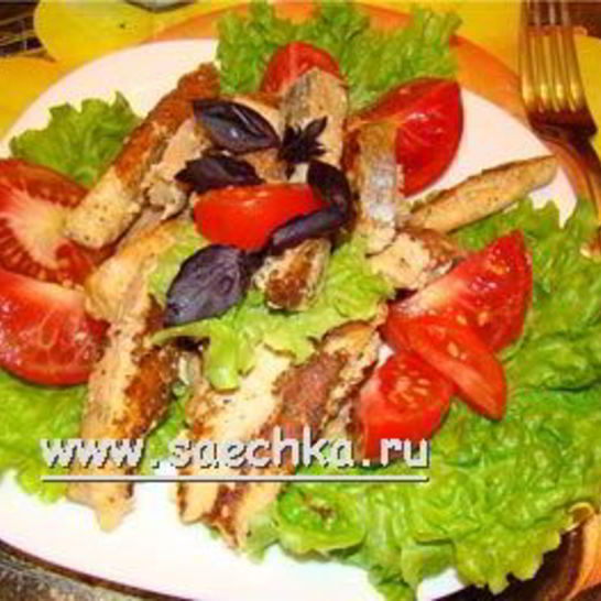 Рецепт рыбки жареной пьяный лосось