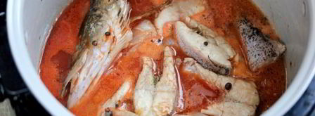 щука тушеная в мультиварке. Шаг 6