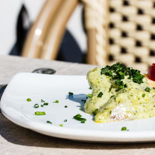 Рецепт сельди в травах