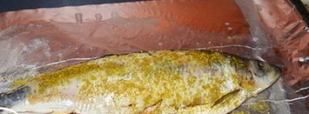 селедка в фольге в духовке. Шаг 3