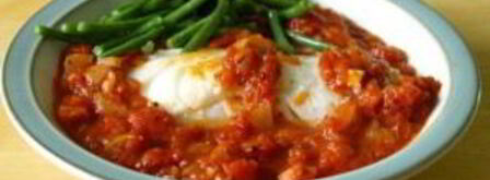 треска в томатном соусе. Шаг 3