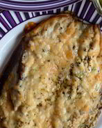 Запеченная скумбрия с сыром