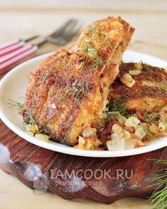 Жареный лещ с луком