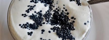 рыбные клецки с ченым рисом и икорным соусом. Шаг 7