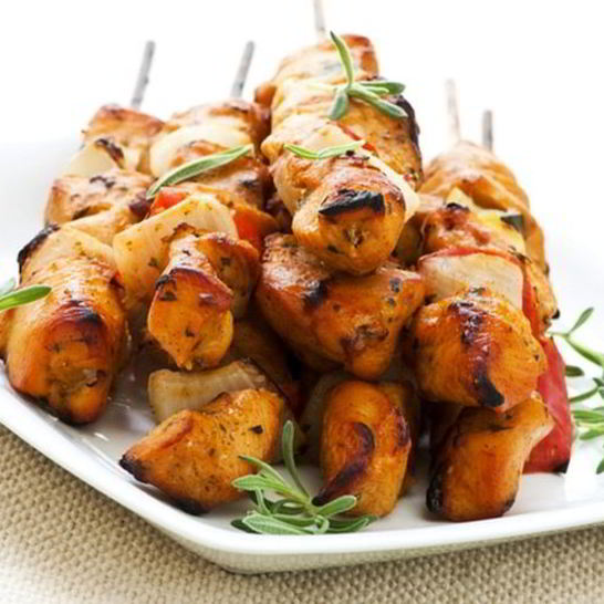 Рецепт куриного шашлыка с бальзамическим уксусом и розмарином