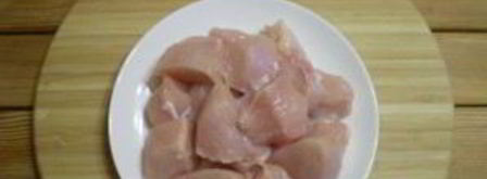 куриные шашлычки на шпажках в духовке для детей. Шаг 6