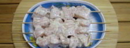 куриные шашлычки на шпажках в духовке для детей. Шаг 10