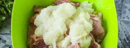 луковый маринад для шашлыка. Шаг 9