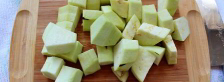 острый шашлык с курицей и овощами. Шаг 3