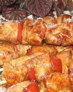 Острые шашлычки из индейки в духовке