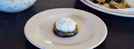 шашлык из баклажана в кляре с сыром. Шаг 15