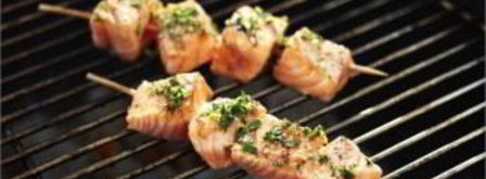 шашлык из красной рыбы. Шаг 6