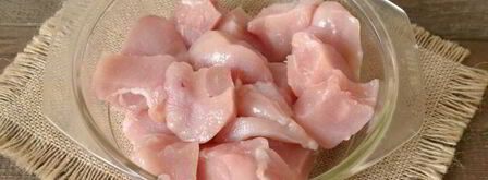 шашлык из курицы в кефире. Шаг 5