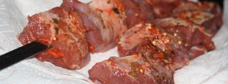 шашлык из свиной лопатки. Шаг 4