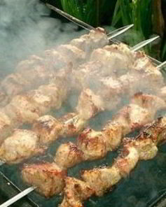 Шашлык свиной в луковом соке