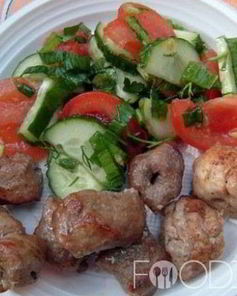 Шашлык в аэрогриле