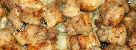 шашлык в духовке из свинины в рукаве. Шаг 6