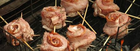 шашлык в кизиловом маринаде розы. Шаг 8