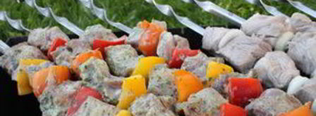 шашлык в мятно-йогуртовом маринаде. Шаг 5