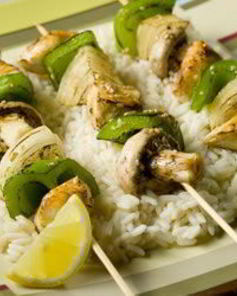 Вкусный шашлык из курицы