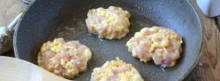 рубленые шницели из курицы с сыром. Шаг 6