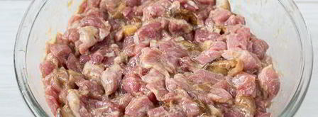 рубленые шницели из свинины с грибами. Шаг 4