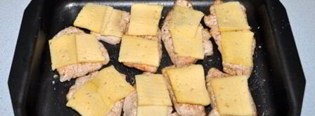 шницель из индейки по-милански. Шаг 8