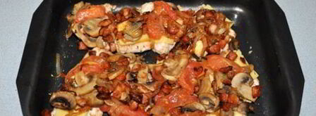 шницель из индейки по-милански. Шаг 9