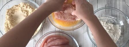 шницель из индейки. Шаг 8