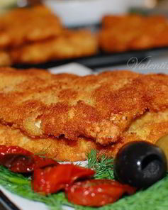 Шницель из куриных грудок