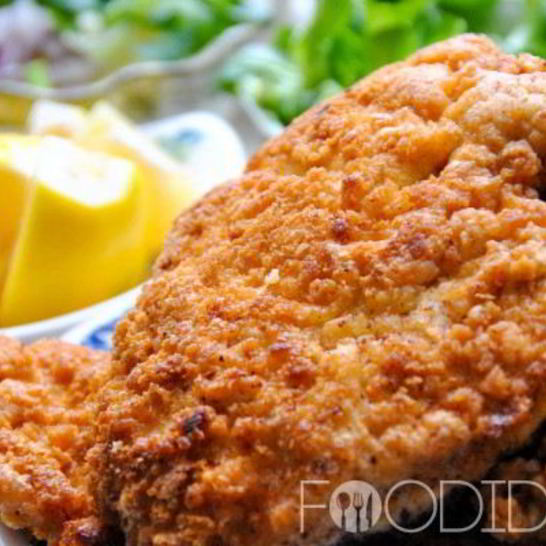 Рецепт шницеля из свинины